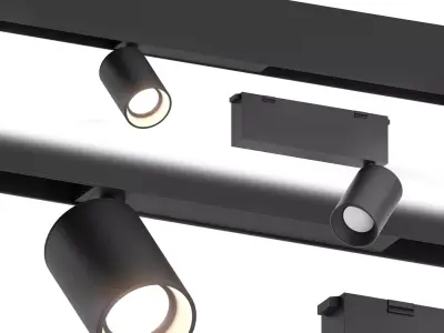 Track lamp DOT 12 from Forstlight 3D model