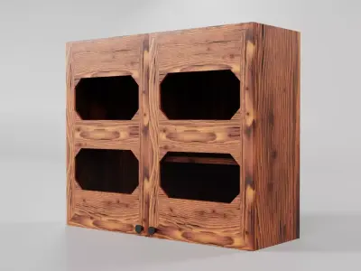 Kitchen Cabinet CG47 3D model