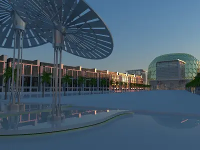 EXPO 2020 DUBAI - Sustainability 3D model