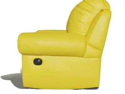 Single Seater comfortable sofa 3D model