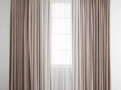 Curtain 523 3D model