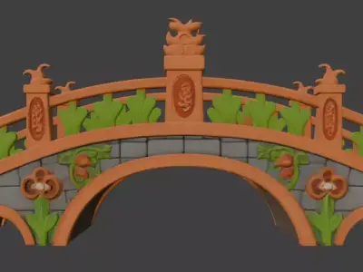 Bridge 3d model 3D model