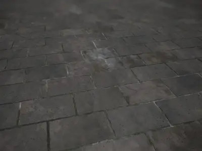 Stone Wall PBR Tile Texture