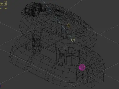 Future World - Ground Container 03 3D model