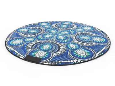 Love Rug Low-poly 3D model