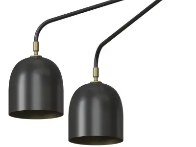Howard Chandelier 4 Long Arm 3D model