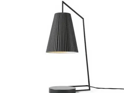 Modern Black Table Lamp Model Pack Low-poly 3D model