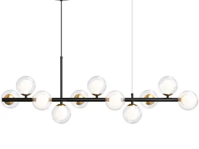 Cluster 11 Lamps 3D model