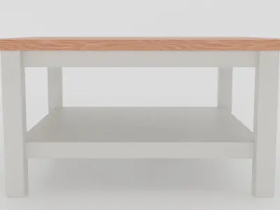 ikea middle table Free 3D model