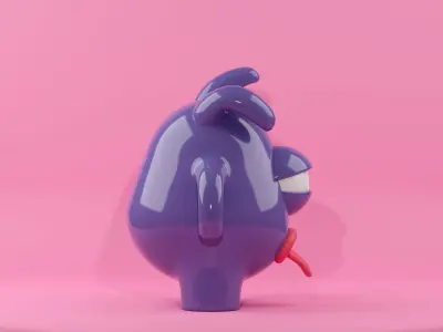 Monster - 3D model toy Low-poly 3D model