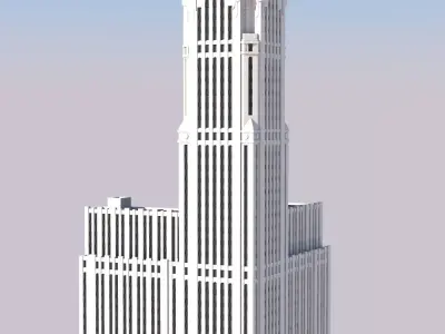 LeVeque Tower 3D print model