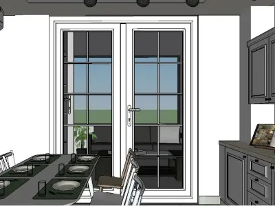 kitchen  decor  Low-poly 3D model