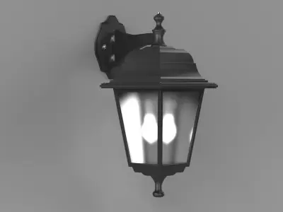 Wall Lamp 3D Model PBR 3D model