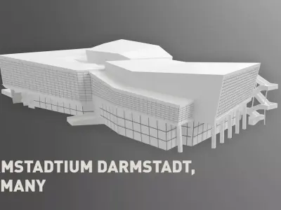 Darmstadtium Darmstadt Germany 3D model