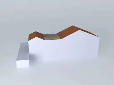 laurinha2 house with roof Free 3D model