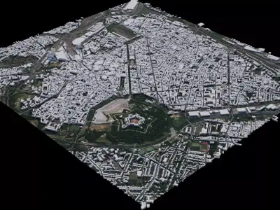 Lille - France 3D model