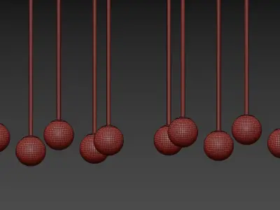 Bellagio floor lamp by Michael Anastassiades 3D model