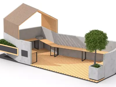 Street Furniture 3D model