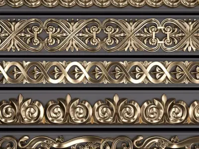 Trim Ornament 06 3D model