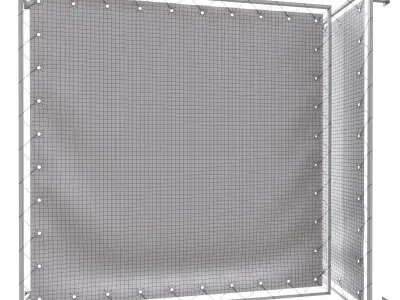 Banner grommet 3D model