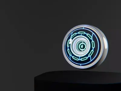 Robotic eye  3D model