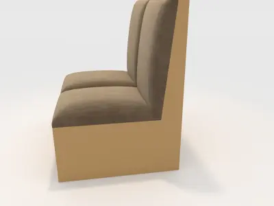 Sofa Cafe 3 3D model