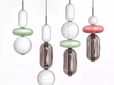 PEBBLES four balls 3D model