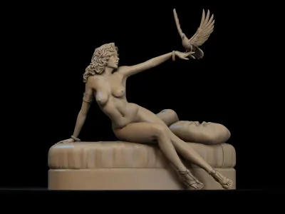 Pinup NSFW 3D Print 3D print model