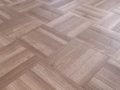 Parquet - Laminate - Wooden floor 2 in 1 Low-poly 3D model