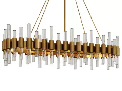 ARTERIORS HASKELL OVAL CHANDELIER Low-poly 3D model