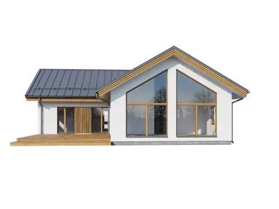 Alpine house Zank 3D model