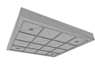 Ceiling SHC Quick Office Low-poly 3D model