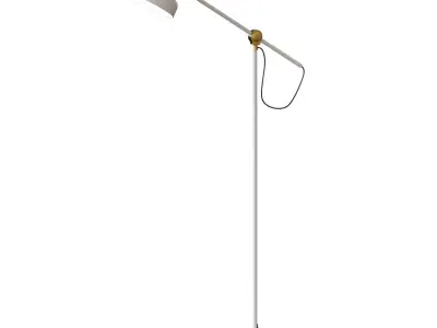 RANARP RANARP Floor  reading lamp off-white 3D model