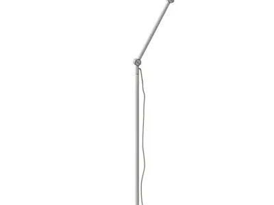 NIMONE Floor reading lamp anthracite 3D model