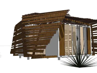 Creative Design-Holiday Cabin-09 3D model
