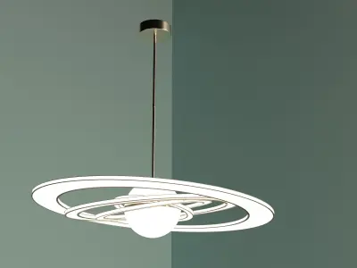 planet ceiling 3D model