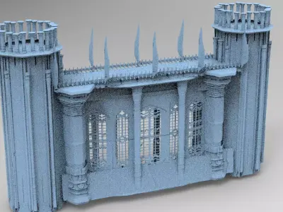 Elden Celtic Ring Bridge Windows  3D model