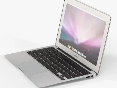 Apple MacBook Air 11 Low-Poly Low-poly 3D model