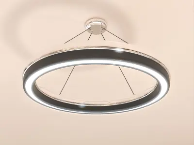 Modern chandelier 1 Free 3D model