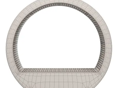 Bench Alcova 1 3D model