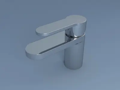 Monobloc Tap Low-poly 3D model