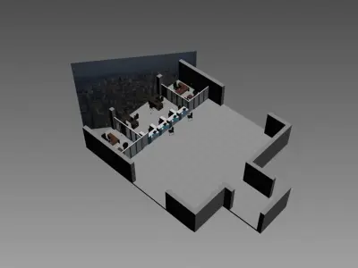 office room co611 a03 3D model