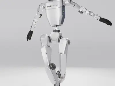 Unitree G1 robot 3D model