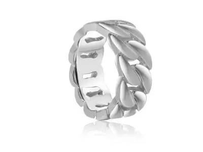 Cuba Chain Ring  3D print model