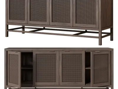 Crate and Barrel Blake collection 3D Model Pack