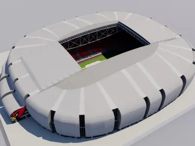 State Farm Stadium - Arizona USA 3D model