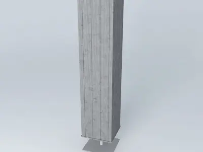 Lighting tall stand Free 3D model