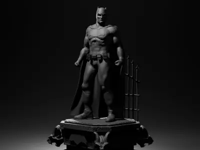 Batman Statue 3D Print Model 3D print model