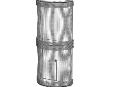 The Jalal Wall Applique - Natural - M 3D model