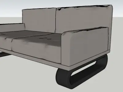 SIMPLE SOFA 3D model